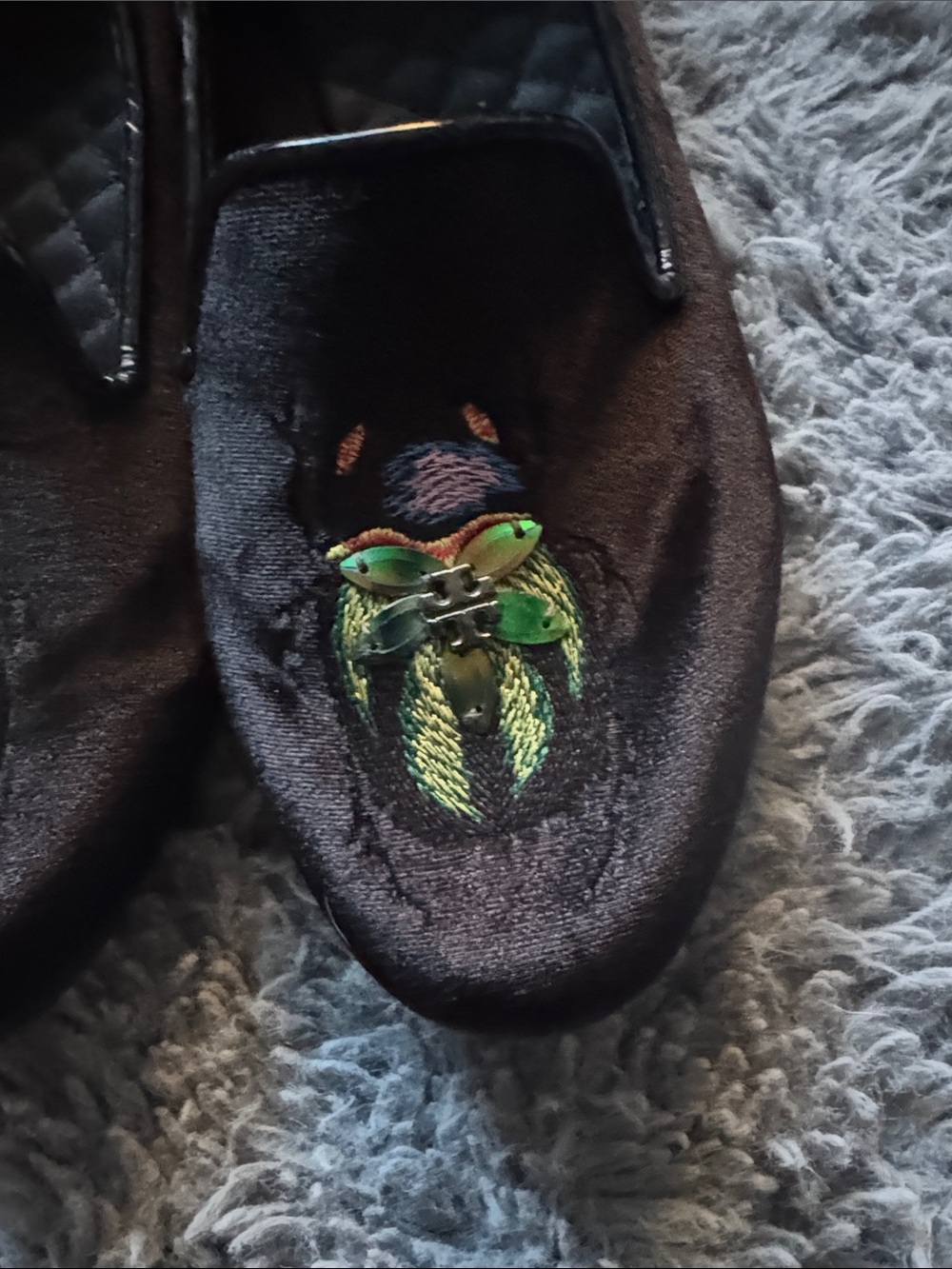 Tory Burch Easton Beetle Loafers Size 7.5 - Picture 4 of 13